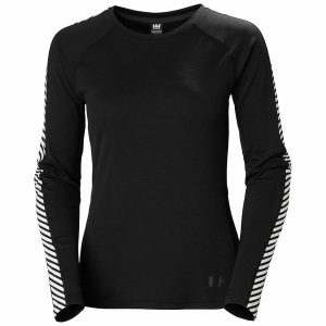 Bluza damska Helly Hansen lifa active stripe crew. Czarne bluzy Helly Hansen, s, bez wzorów, bez kaptura. Za 263,50 zł.