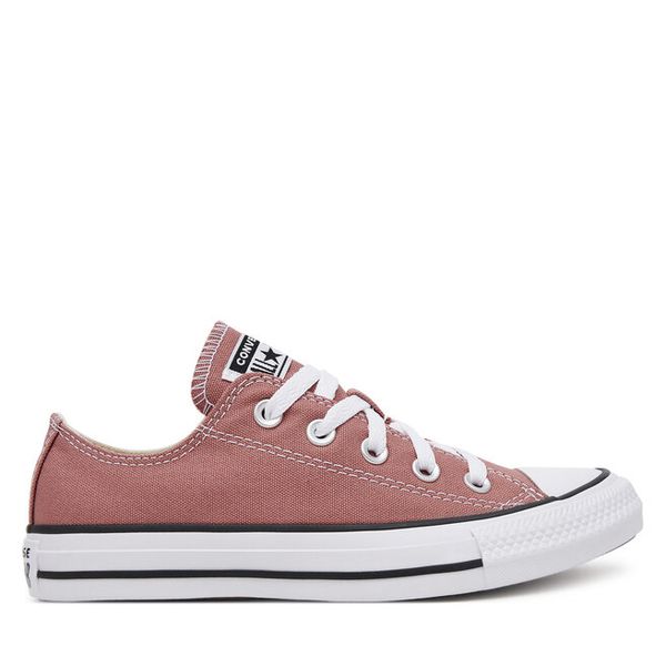 Trampki Converse. Czerwone trampki Converse, bez wzorów, bez zapięcia. Za 209,99 zł.