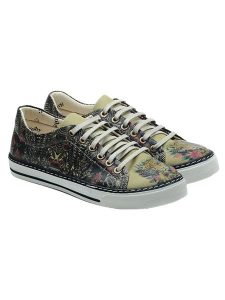 Goby Skórzane sneakersy ze wzorem rozmiar: 40. Trampki Goby, bez wzorów, bez zapięcia. Za 260,99 zł.