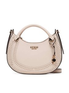 Guess Torebka Tatum HWNG96 67060 Beżowy. Brązowe torebki klasyczne Guess, z aplikacjami, ze skóry, bez dodatków. Za 489,99 zł.
