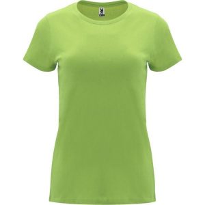 Damska Koszulka Z Krótkim Rękawem Capri. Zielone bluzki ROLY, xl, bez wzorów, sportowe, bez kołnierzyka, bez ramiączek. Za 31,99 zł.