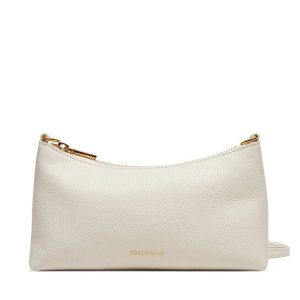 Torebka Coccinelle. Białe listonoszki Coccinelle, bez wzorów, bez dodatków. Za 509,99 zł.