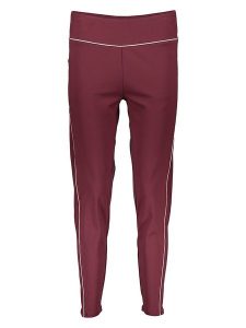 Copenhagen Studios Legginsy sportowe w kolorze bordowym rozmiar: XL. Czerwone legginsy sportowe Copenhagen Studios, xl, bez wzorów, z materiału, z podwyższonym stanem, outdoorowe. Za 100,28 zł.