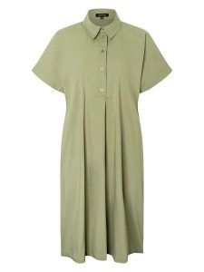 More & More Sukienka w kolorze zielonym rozmiar: 36. Zielone sukienki More & More, bez wzorów, bez kołnierzyka, bez ramiączek, midi. Za 155,95 zł.