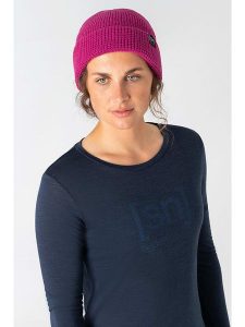 Super.natural Czapka beanie "City" w kolorze różowym rozmiar: onesize. Różowe czapki super.natural, bez wzorów, z wełny. Za 69,99 zł.