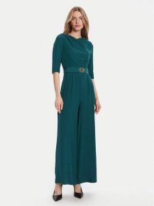 Rinascimento Kombinezon CFC0125314003 Zielony Regular Fit. Zielone sukienki Rinascimento, xs, bez wzorów, z syntetyku, bez kołnierzyka, bez ramiączek. Za 599,99 zł.