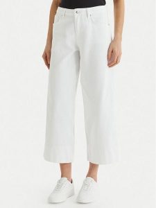 JOOP! Jeans Jeansy Miranda-C 30102874 Écru Wide Leg. Białe jeansy Joop! Jeans, bez wzorów, z bawełny. Za 540,99 zł.