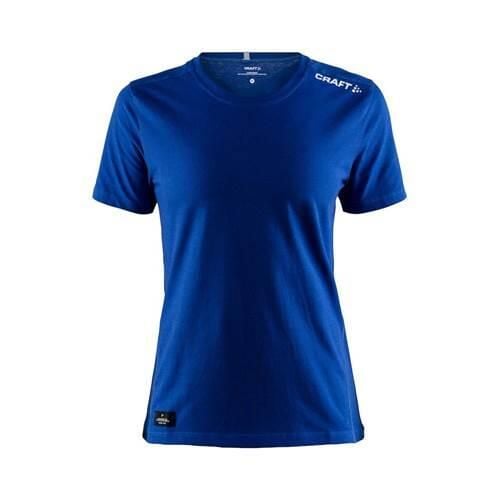 Koszulka sportowa damska Craft Community Mix. Niebieskie koszulki sportowe Craft, bez wzorów, z poliesteru, bez ramiączek. Za 147,00 zł.