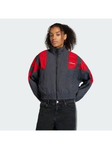 Adidas Bluza Blocked Washed KE5036 Szary Oversize. Szare bluzy ADIDAS, m, bez wzorów, z syntetyku, bez kaptura. Za 398,99 zł.