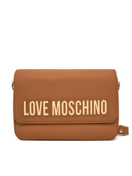 LOVE MOSCHINO Torebka JC4023PP1MKD0201 Brązowy. Brązowe torebki klasyczne LOVE MOSCHINO, bez wzorów, ze skóry, bez dodatków. Za 459,99 zł.