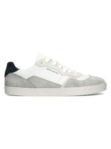 Groundies Skórzane buty "Nova Special" w kolorze szaro-białym do chodzenia na boso rozmiar: 36. Białe trampki Groundies, bez wzorów, ze skóry, bez zapięcia. Za 304,99 zł.