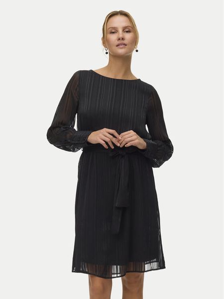 Vero Moda Sukienka koktajlowa Gedna 10335586 Czarny Regular Fit. Czarne kombinezony Vero Moda, l, bez wzorów, z syntetyku, wizytowe, bez kołnierzyka, bez ramiączek. Za 179,99 zł.
