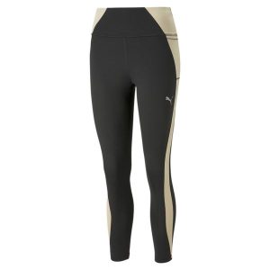 Legginsy Sportowe Damskie Puma Evostripe 7/8. Brązowe legginsy Puma, bez wzorów, z dresówki. Za 134,99 zł.