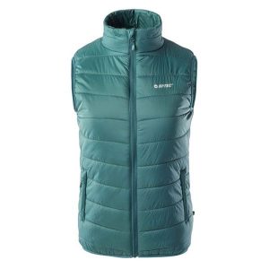 Kamizelka damska Hi-Tec Lady Solnem - zielona, Rozmiar M. Zielone kamizelki Hi-tec, na jesień, m, bez wzorów, z materiału, bez kołnierzyka, bez ramiączek, bez kaptura. Za 79,99 zł.