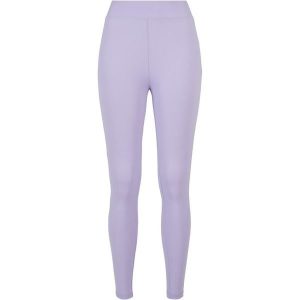 Damskie techniczne legginsy z wysoką talią Urban Classics GT. Niebieskie legginsy Urban Classics, bez wzorów. Za 175,50 zł.