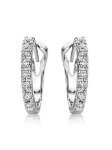 Diamant Exquis Złote kolczyki-wkrętki z diamentami rozmiar: onesize. Szare kolczyki Diamant Exquis, z diamentem, złote. Za 319,88 zł.