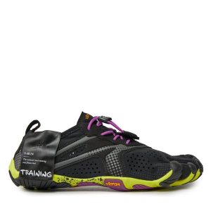 Buty do biegania Vibram Fivefingers. Czarne buty sportowe Vibram Fivefingers, bez wzorów, bez zapięcia, do biegania, vibram fivefingers. Za 409,99 zł.