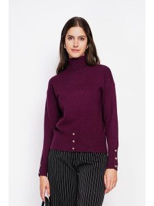 ASSUILI Golf w kolorze fioletowym rozmiar: 34. Różowe golfy Assuili, bez wzorów. Za 100,04 zł.