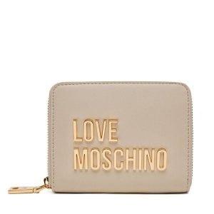Portfel LOVE MOSCHINO. Brązowe portfele LOVE MOSCHINO, bez wzorów. Za 339,99 zł.