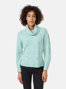 Gerry Weber Golf w kolorze miętowym rozmiar: 40. Niebieskie golfy Gerry Weber, bez wzorów, z wełny. Za 162,49 zł.