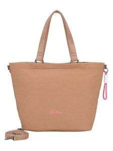 Fritzi aus Preußen Shopper bag "Lea" w kolorze jasnobrązowym - 33 x 32 x 16 cm rozmiar: onesize. Brązowe shopper bag Fritzi aus Preußen, bez wzorów, z materiału, na ramię, bez dodatków. Za 154,07 zł.