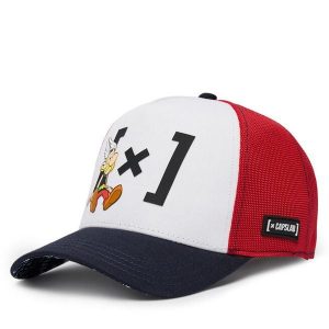 Czapka z daszkiem Capslab. Białe czapki CapsLab, bez wzorów. Za 135,99 zł.