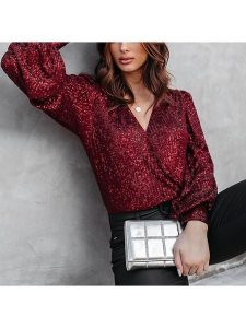 Milan Kiss Bluzka w kolorze bordowym rozmiar: M. Czerwone bluzki Milan Kiss, m, bez wzorów, bez kołnierzyka, bez ramiączek. Za 131,43 zł.