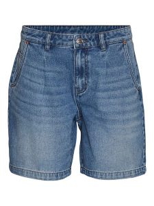 Vero Moda Szorty dżinsowe "Evelyn" w kolorze niebieskim rozmiar: XS. Niebieskie szorty Vero Moda, bez wzorów. Za 65,85 zł.