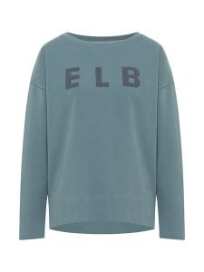 ELBSAND Bluza "Alaia" w kolorze niebieskim rozmiar: S. Niebieskie bluzy ELBSAND, s, bez wzorów, bez kaptura. Za 153,71 zł.