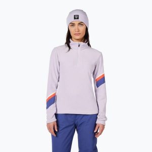 Bluza damska Rossignol Strawpile Fleece Hz. Fioletowe bluzy Rossignol, na zimę, bez wzorów, bez kaptura. Za 279,99 zł.