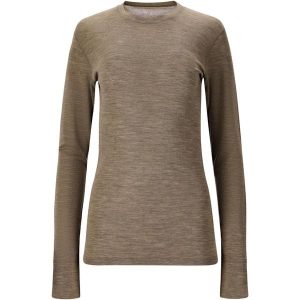 Koszulka termoaktywna damska Whistler Cerro Merino. Brązowe koszule nocne WHISTLER, bez wzorów, bez ramiączek. Za 249,99 zł.