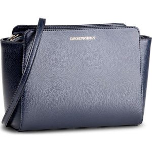 Torebka EMPORIO ARMANI - Y3B084 YH15A 88293 Midnight Blue/Black. Niebieskie torebki klasyczne marki Emporio Armani, ze skóry ekologicznej. Za 639,00 zł.