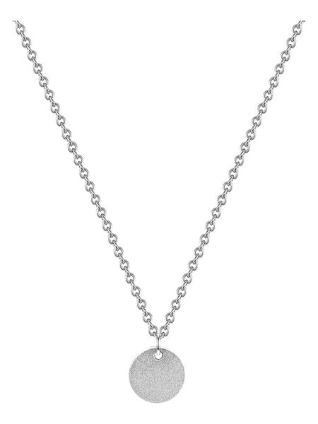 Glanzstücke München Srebrny naszyjnik z zawieszką - dł. 40 cm rozmiar: onesize. Szare naszyjniki Glanzstücke München, srebrne. Za 161,34 zł.