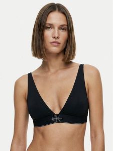 Calvin Klein Underwear Biustonosz braletka LV00QF8703 Czarny. Czarne biustonosze Calvin Klein Underwear, bez wzorów, z syntetyku. Za 169,99 zł.