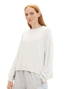 Tom Tailor Sweter w kolorze jasnoszarym rozmiar: XL. Szare swetry oversize Tom Tailor, xl, bez wzorów, bez ramiączek. Za 48,16 zł.
