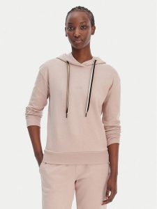 BOSS Bluza CP Stripe 50524760 Beżowy Regular Fit. Brązowe bluzy Boss, xl, bez wzorów, z bawełny, bez kaptura. Za 399,99 zł.