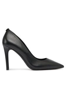 MICHAEL Michael Kors Szpilki Alina Flex High Pump 40R4HNHP1L Czarny. Czarne szpilki MICHAEL Michael Kors, bez wzorów, ze skóry, bez obcasa. Za 389,99 zł.