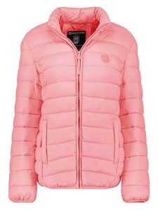 Canadian Peak Kurtka pikowana "Akitaleak" w kolorze jasnoróżowym rozmiar: XXL. Różowe kurtki Canadian Peak, xxl, bez wzorów, bez kaptura. Za 132,45 zł.