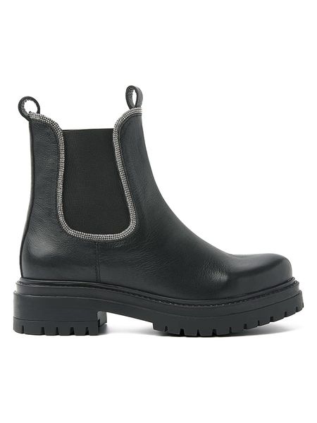 Lazamani Skórzane sztyblety w kolorze czarnym rozmiar: 39. Czarne botki Lazamani, bez wzorów, bez zapięcia. Za 266,03 zł.