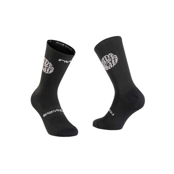 Skarpety rowerowe NORTHWAVE Ride Your Way czarny. Czarne skarpetki Northwave, bez wzorów. Za 45,00 zł.