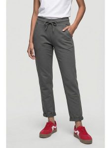 Alife and kickin Spodnie dresowe "Ginette" w kolorze antracytowym rozmiar: XL. Czarne spodnie dresowe Alife and Kickin, xl, bez wzorów, z dresówki. Za 82,99 zł.