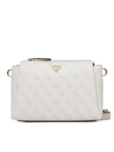 Guess Torebka Noelle II HWBG96 72120 Écru. Listonoszki Guess, z aplikacjami, ze skóry, bez dodatków. Za 309,99 zł.
