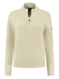 TRAVELIN' Kardigan "Kemi" w kolorze beżowym rozmiar: XL. Brązowe kardigany Travelin', z wełny. Za 295,99 zł.