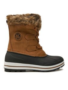 Kimberfeel Śniegowce Adriana2 Brązowy. Brązowe buty zimowe Kimberfeel, ze skóry, bez obcasa, bez zapięcia. Za 429,99 zł.