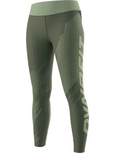 DYNAFIT Legginsy funkcyjne "ULTRA GRAPHIC" w kolorze zielonym rozmiar: S. Zielone legginsy Dynafit, s, bez wzorów, z podwyższonym stanem, outdoorowe. Za 210,81 zł.