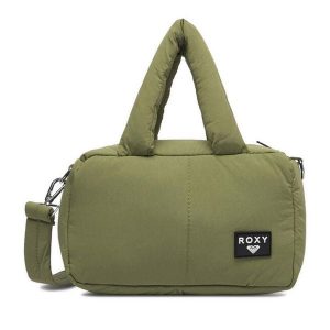 Torebka Roxy. Zielone torebki klasyczne Roxy, bez wzorów, bez dodatków. Za 59,99 zł.