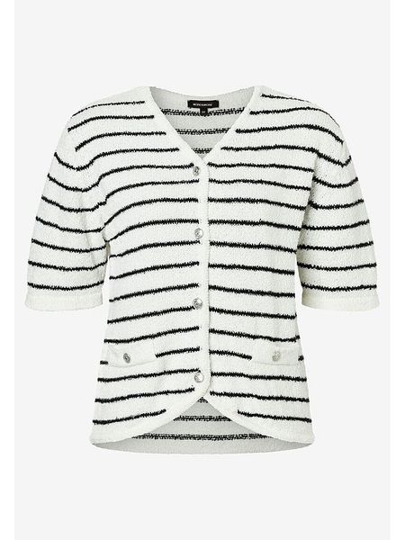 More & More Kardigan w kolorze biało-granatowym rozmiar: 40. Białe kardigany More & More, z bawełny. Za 139,87 zł.