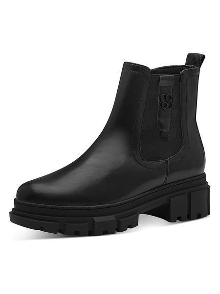 S.Oliver Botki w kolorze czarnym rozmiar: 39. Czarne botki s.Oliver, bez wzorów, bez obcasa, bez zapięcia. Za 205,93 zł.