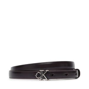 Pasek Calvin Klein. Czarne paski Calvin Klein, bez wzorów. Za 209,99 zł.