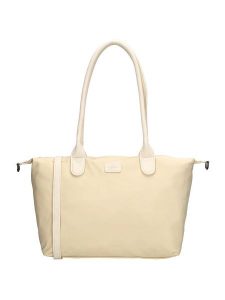 Charm Shopper bag "Buckingham Mono" w kolorze beżowym - 42 x 25 x 15 cm rozmiar: onesize. Brązowe shopper bag Charm, bez wzorów, z materiału, na ramię, bez dodatków. Za 122,96 zł.